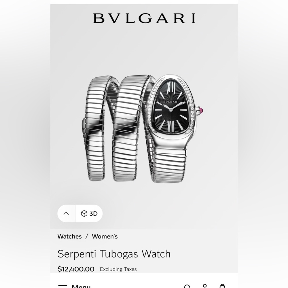 Bvlgari Serpenti Tubogas Watch